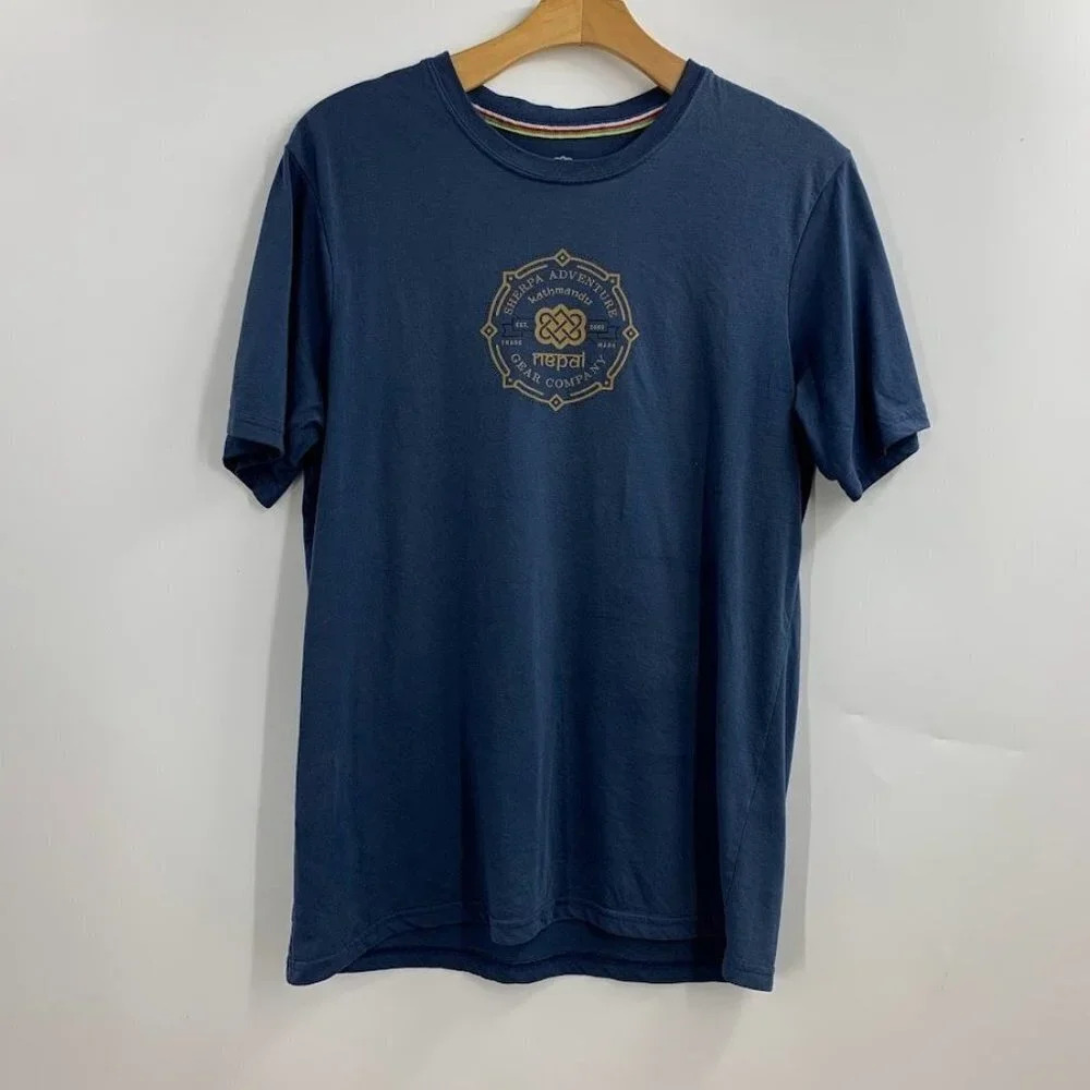 Sherpa‎ Men's Kimti Drirelease Moisture Wicking Crew Short Sleeve Tee Size M